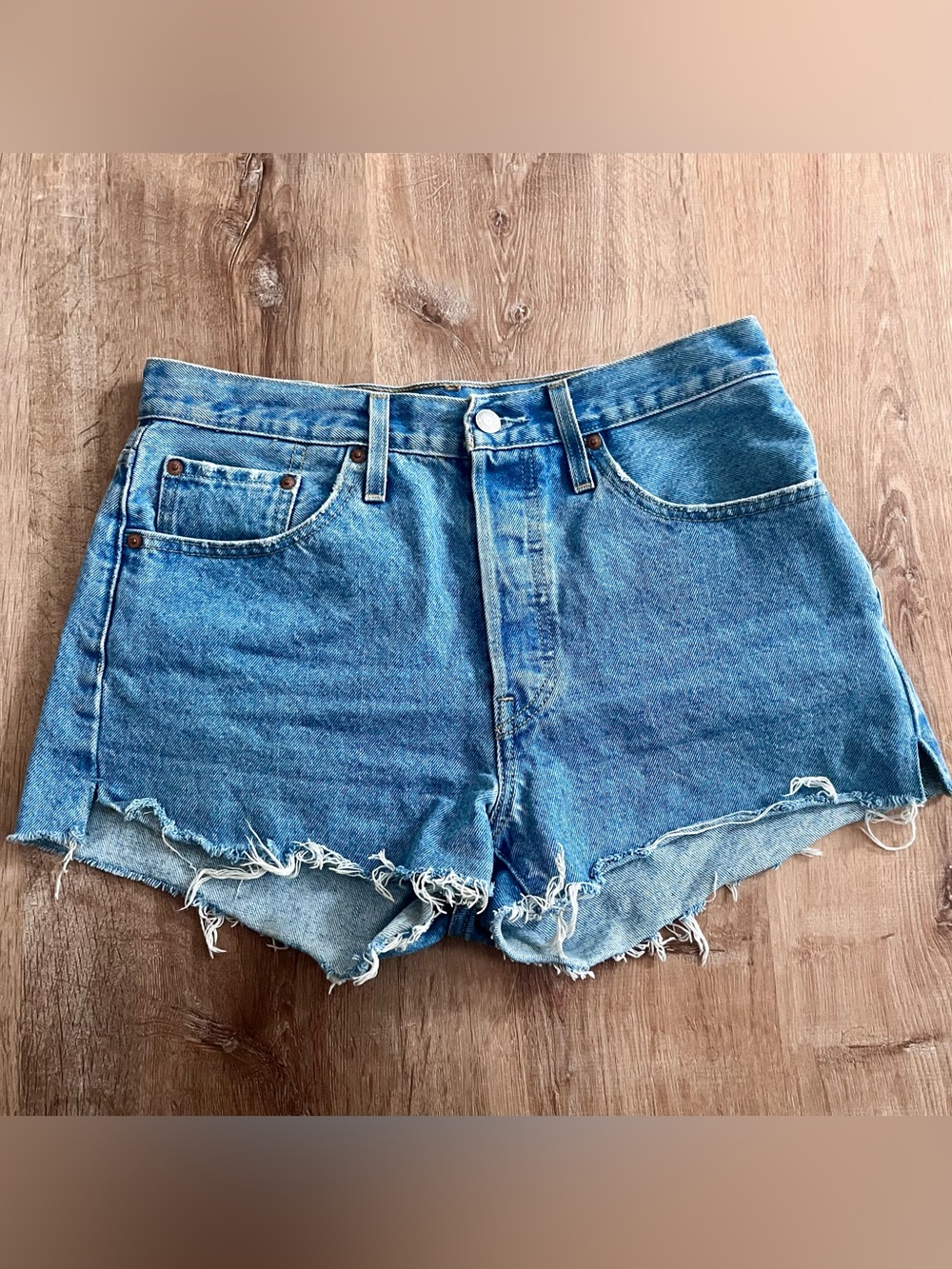Levi's 501 denim shorts